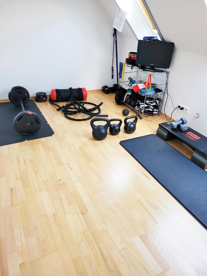 Wohnung Zwischen Nord- Und Ostsee Mit Fitnessraum Ostenfeld  ภายนอก รูปภาพ